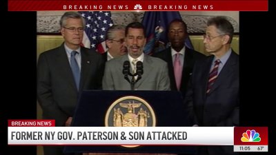 Former New York Governor David Paterson and son attacked in NYC