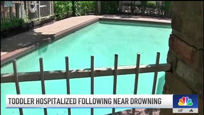 Toddler hospitalized following near drowning in Moreno Valley