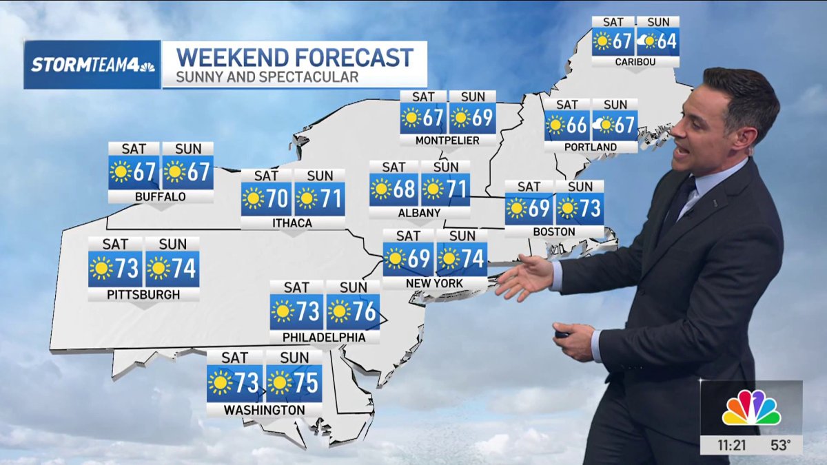 Latest Forecast from Storm Team 4 – NBC New York