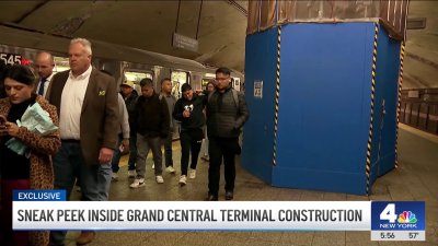 Sneak peek inside Grand Central Terminal construction