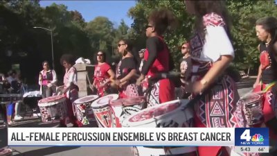 All-female percussion ensemble takes on breast cancer awareness