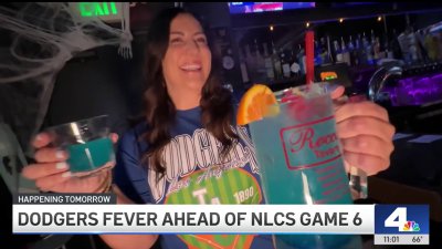 Dodgers fever ahead of NLCS Game 6