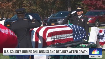 US soldier killed in Korean War is laid to rest on Long Island, decades after his death