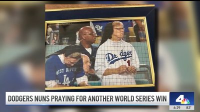 Dodgers nun says she's praying for another World Series win