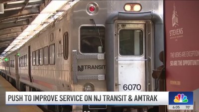 Push to improve service on NJ Transit and Amtrak