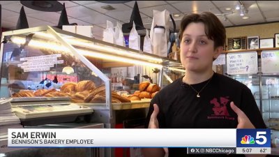 Suburban bakery selling cookies of presidential candidates in unofficial election poll