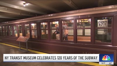 NY Transit museum celebrates 120 years of subway