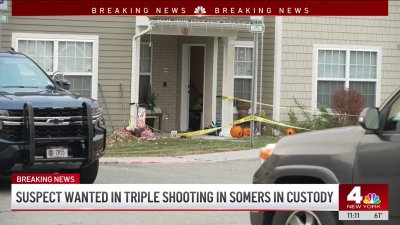 Suspect in custody in triple shooting in Somers