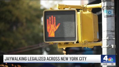 Jaywalking legalized across New York City