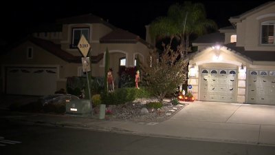 Caught on camera: Suspected thieves swipe Halloween decorations from San Diego homes