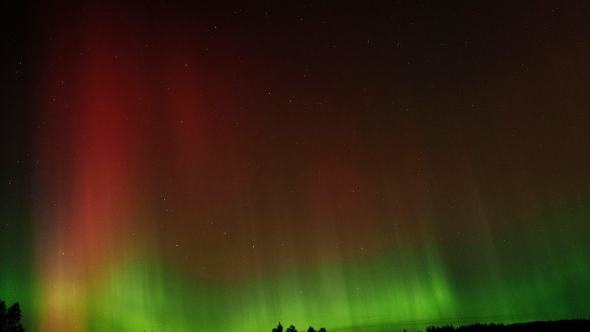 Why were the northern lights visible farther south than normal? NBC