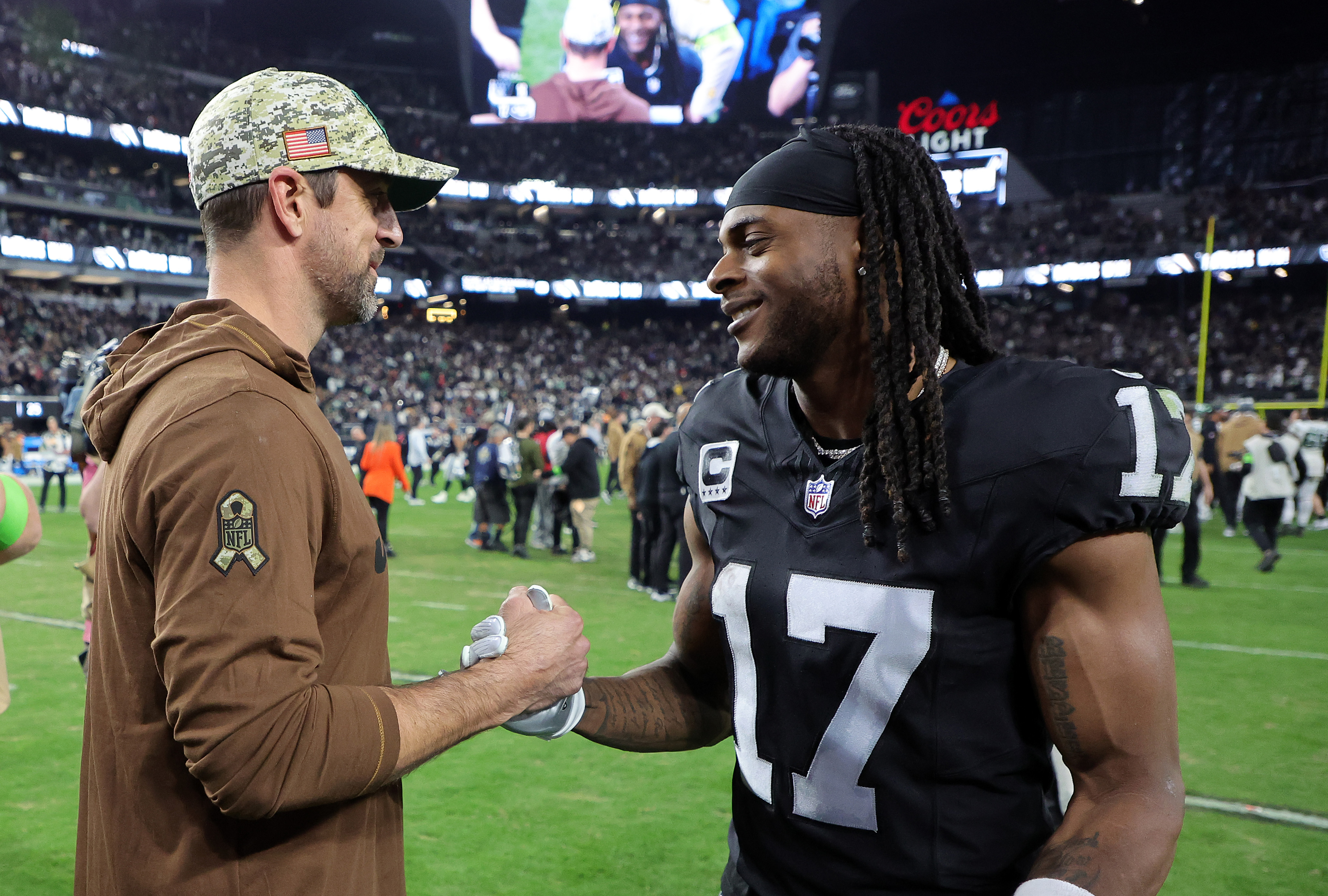 Raiders trade Davante Adams to Jets, reunite him with Aaron Rodgers