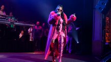 NEW YORK, NEW YORK - APRIL 02: Ashanti attends Fat Joe & Friends In Concert  at The Apollo Theater on April 02, 2024 in New York City. (Photo by Shareif Ziyadat/Getty Images)