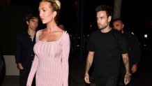 LOS ANGELES, CA - JUNE 28: Liam Payne and Kate Cassidy are seen at Delilah on June 28, 2024 in Los Angeles, California. (Photo by PG/Bauer-Griffin/GC Images)