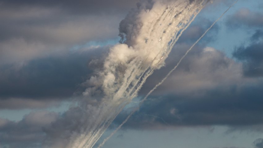 rockets being fired from the region toward Israel