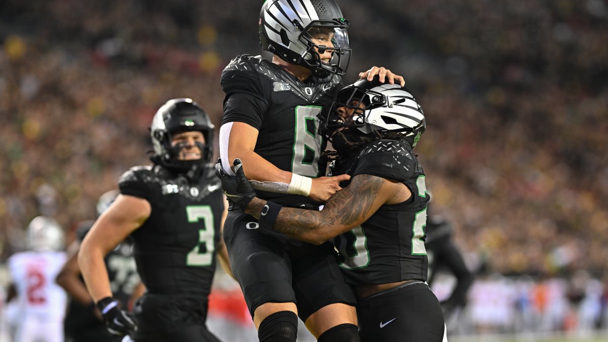 No. 3 Oregon beats No. 2 Ohio State in Big Ten showdown NBC New York