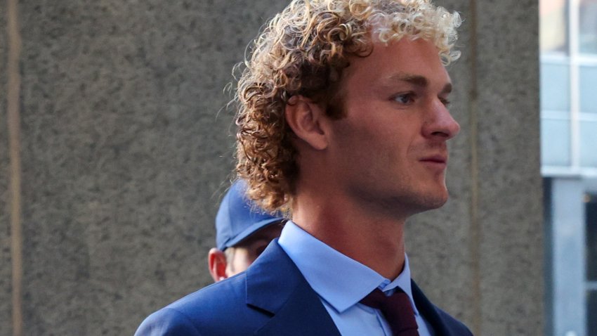 NEW YORK, NEW YORK – OCTOBER 21: Daniel Penny, who is charged in the death of Jordan Neely, walks into the courthouse as jury selection begins in his trial on October 21, 2024 in New York City. Penny, 26, a former Marine, is charged in the death of Jordan Neely on a New York City subway by choking him after an altercation involving panhandling on the train car.