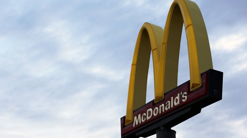 McDonald's sign in Nebraska.