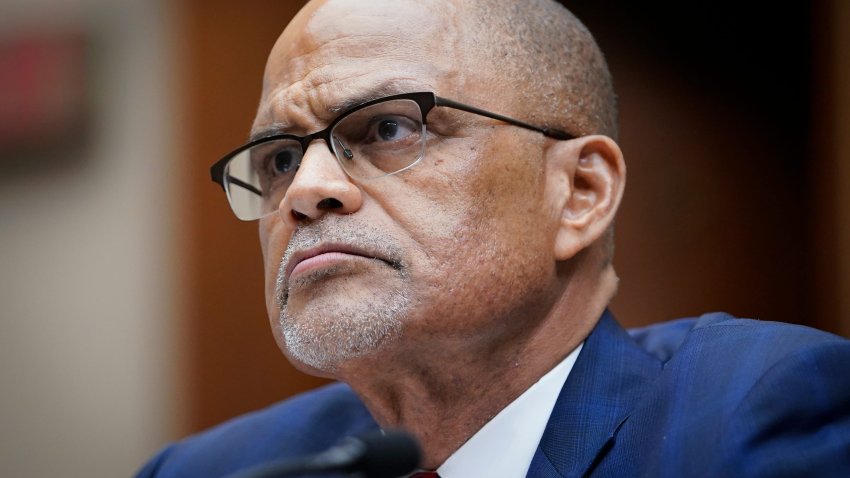 David Banks, Chancellor, New York City Public Schools, New York City Department of Education, testifies at The House Education and the Workforce Subcommittee on Early Childhood, Elementary, and Secondary Education hearing on antisemitism in K-12 schools on May 8, 2024 in Washington.