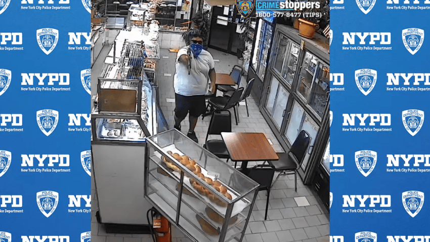 queens rifle robber surveillance