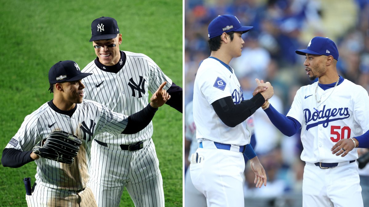 World Series rosters: Who made the cut for Yankees vs. Dodgers? – NBC ...