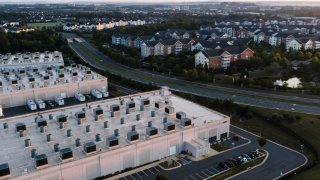 An Amazon Web Services data center in Ashburn, Virginia, US, on Sunday, July 28, 2024.