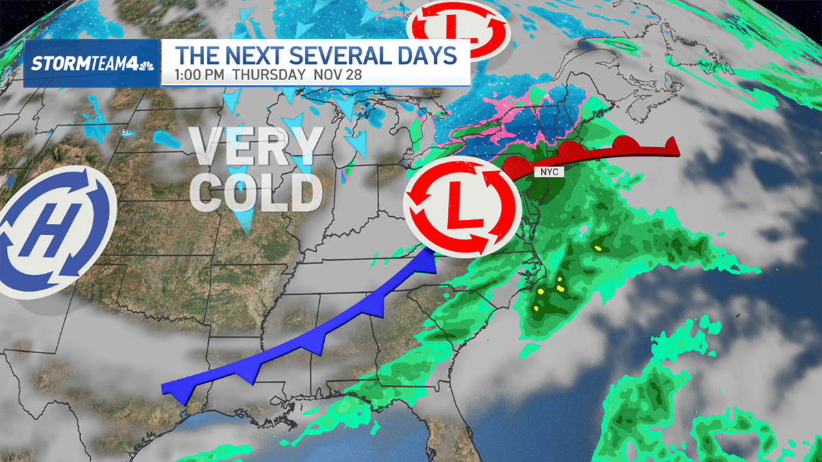 Thanksgiving forecast: More rain on and before Thursday may make travel tricky