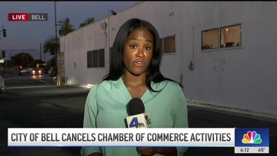 City of Bell cancels all activities by the Chamber of Commerce