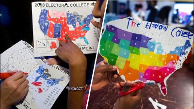 Why does the Electoral College's states representation change?