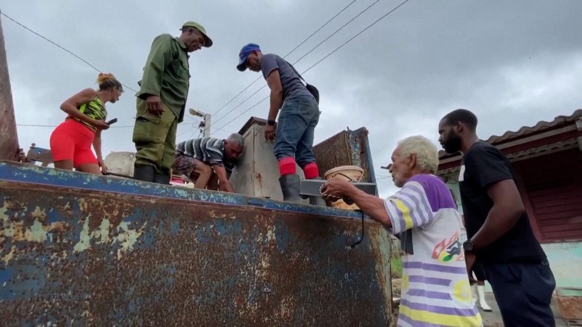 People in Cuba prepare for storm