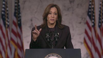 ‘Don't ever give up': Harris concedes to Trump in Howard University speech