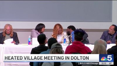 Dolton Village Board meeting held as residents confront Henyard