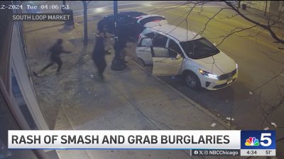 Chicago police issue alert amid rash of smash-and-grab burglaries