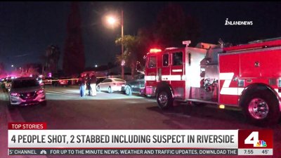 Shooting and stabbing reported at Riverside house party