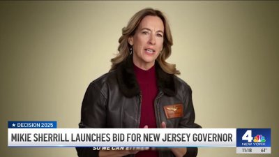 Mikie Sherrill launches bid for New Jersey governor