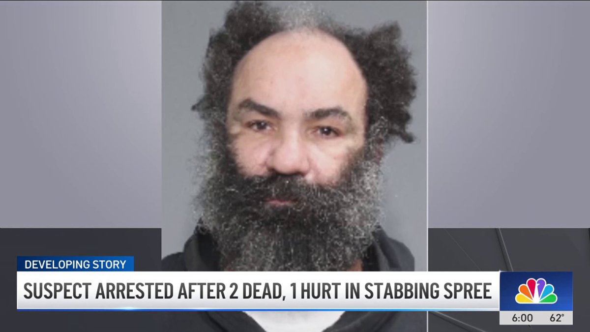 Suspect arrested after 2 dead, 1 hurt in stabbing spree – NBC New York