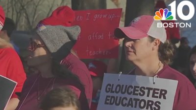 Gloucester strike ends, teachers still picketing in Marblehead and Beverly