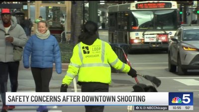 Safety concerns mount after woman shot during busy weekend in downtown Chicago