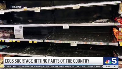 Egg shortage leads to empty shelves in several US states