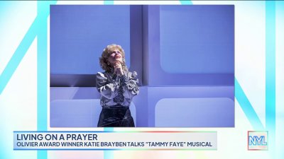 Katie Brayben on “Tammy Faye” | New York Live