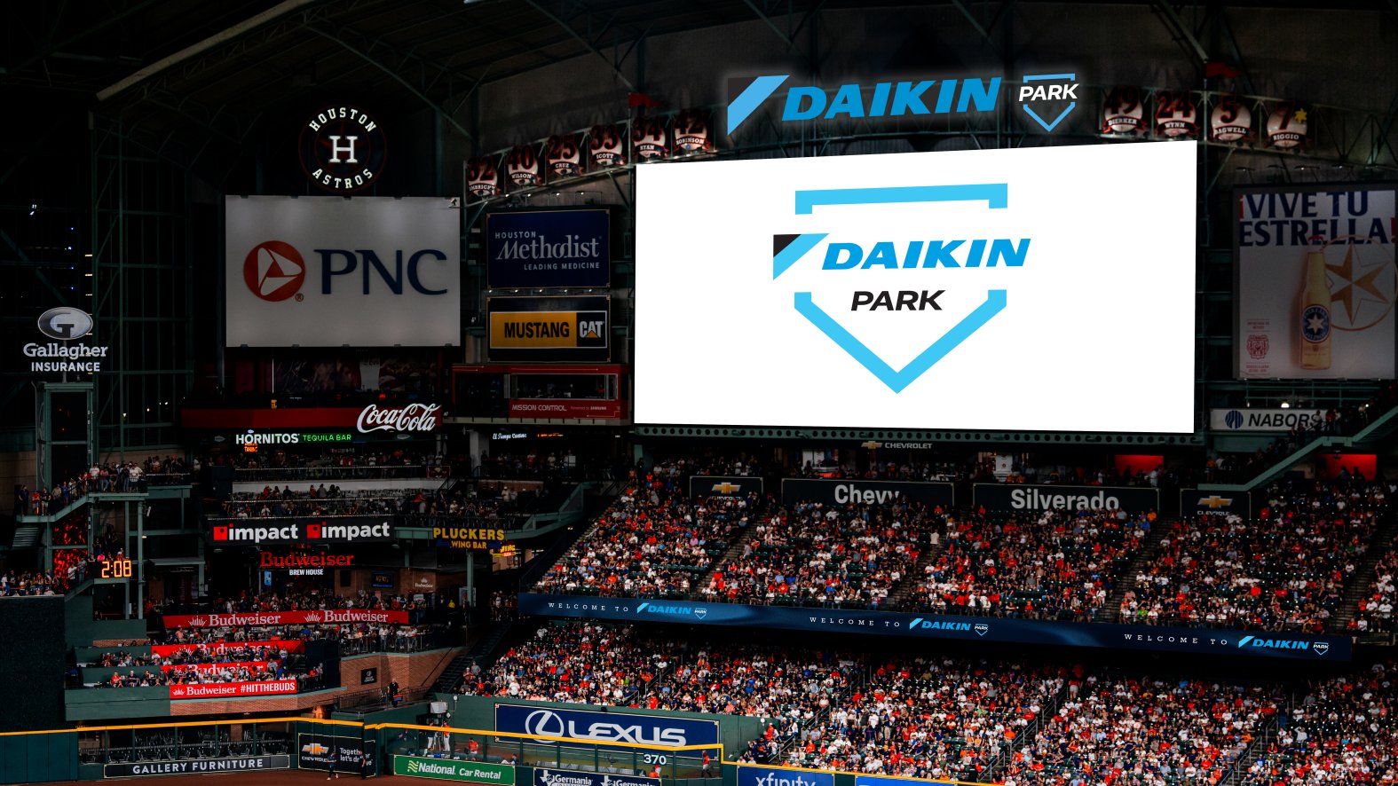 Daikin Park Houston Astros ballpark gets new name NBC New York