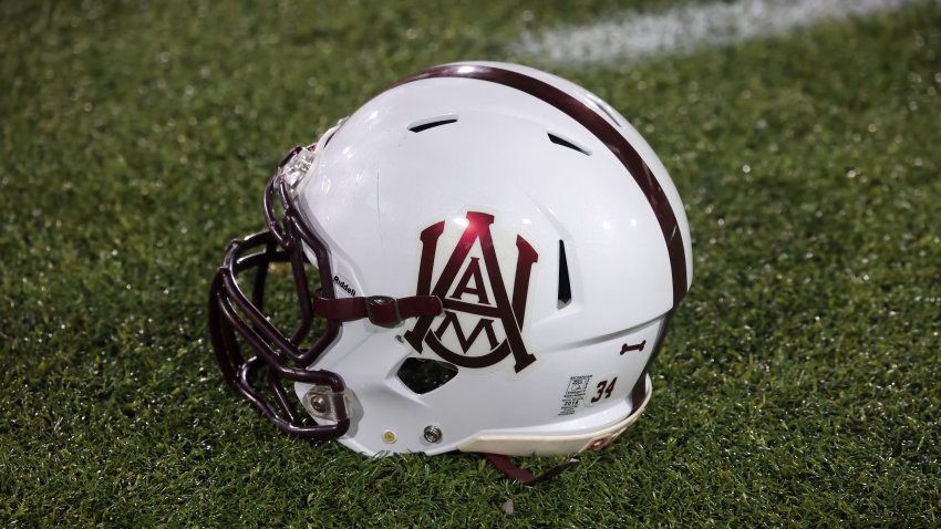 Alabama A&M helmet