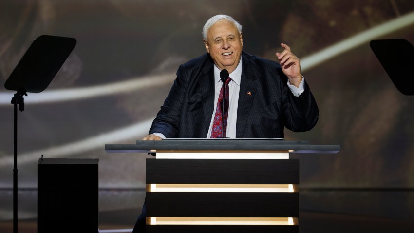 MILWAUKEE, WISCONSIN – JULY 16: West Virginia Gov. Jim Justice speaks on stage on the second day of the Republican National Convention at the Fiserv Forum on July 16, 2024 in Milwaukee, Wisconsin. Delegates, politicians, and the Republican faithful are in Milwaukee for the annual convention, concluding with former President Donald Trump accepting his party’s presidential nomination. The RNC takes place from July 15-18. (Photo by Chip Somodevilla/Getty Images)