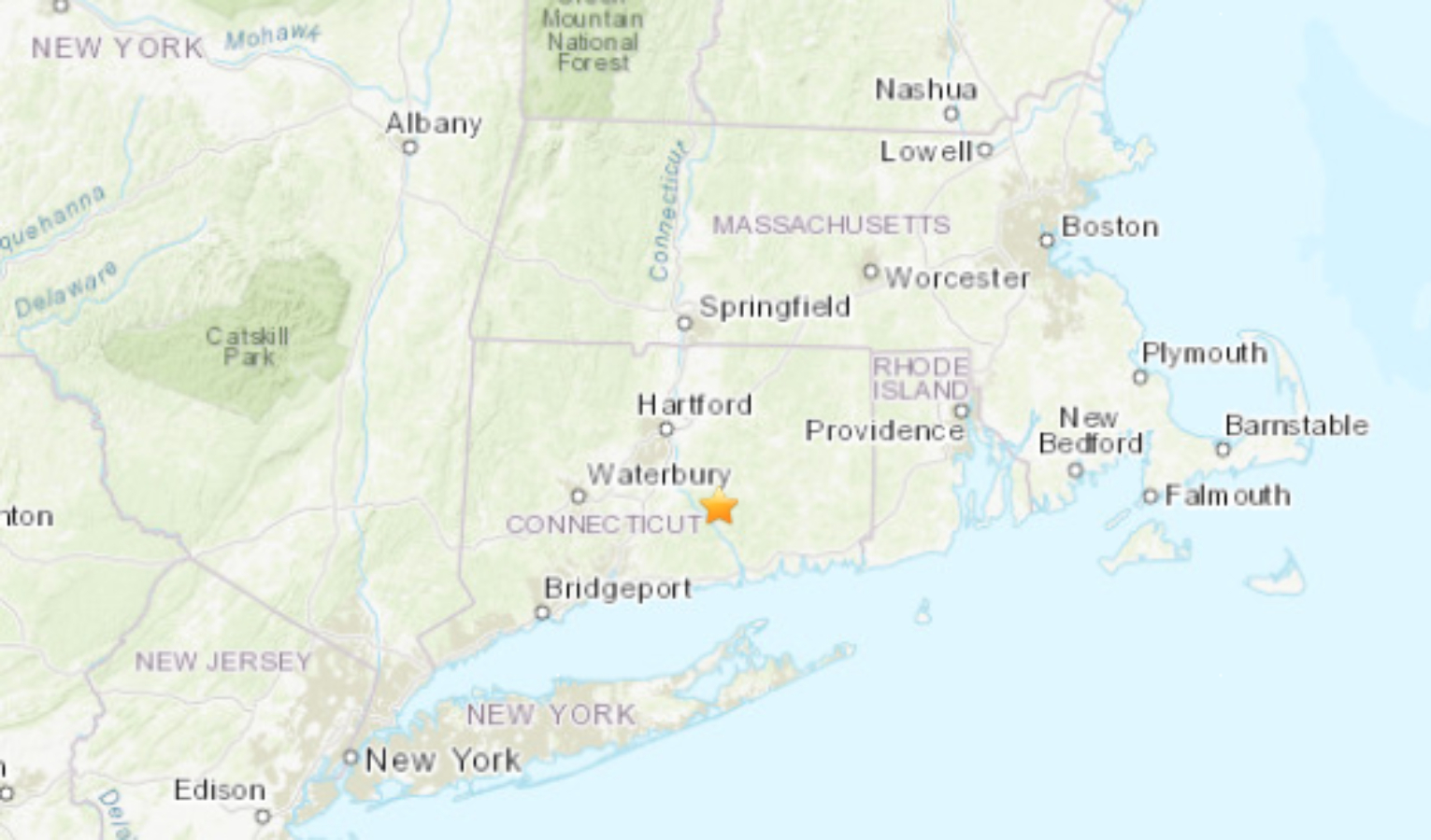 2.3 magnitude earthquake reported in East Haddam, Conn. 2.3 magnitude earthquake reported in East Haddam, Conn.