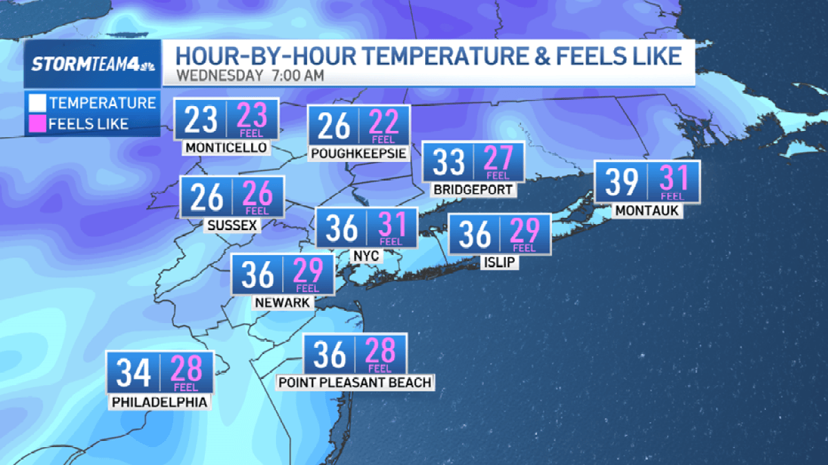 When will first freeze come? NYC temps turn cold overnight – NBC New York