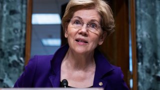 Chair Elizabeth Warren, D-Mass., conducts the Senate Finance Subcommittee on Fiscal Responsibility and Economic Growth hearing titled Promoting Competition, Growth, and Privacy Protection in the Technology Sector, in Dirksen Building on Tuesday, December 7, 2021.