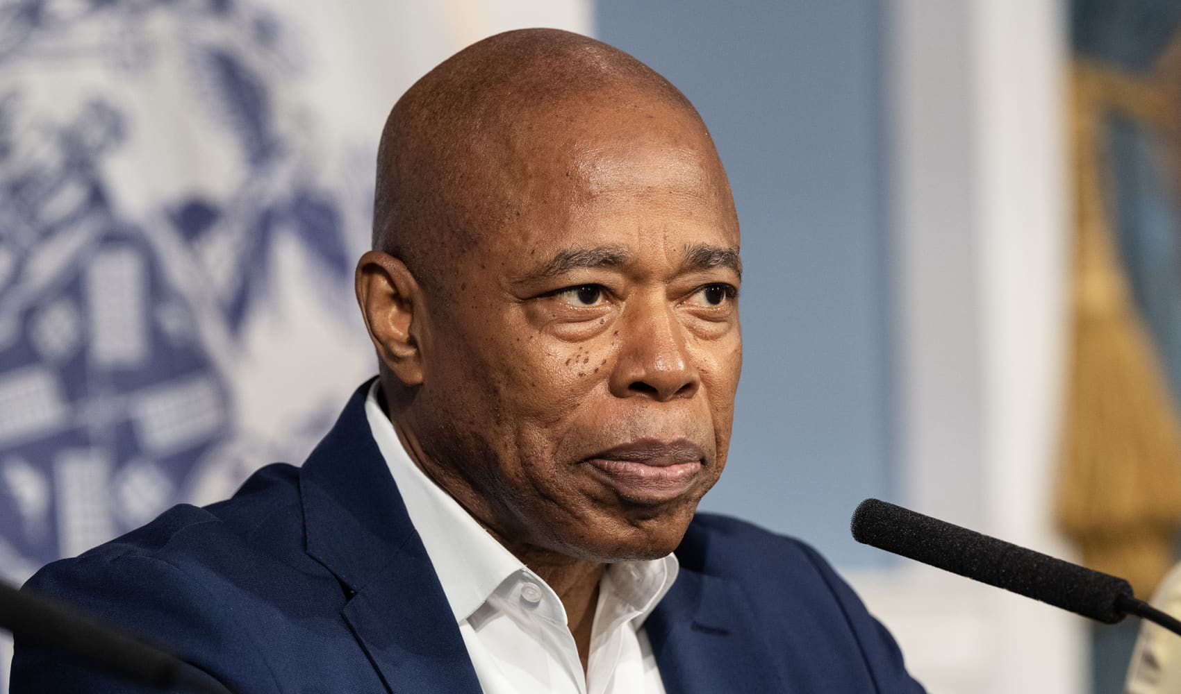 Mayor Eric Adams is out sick this week Mayor Eric Adams is out sick this week