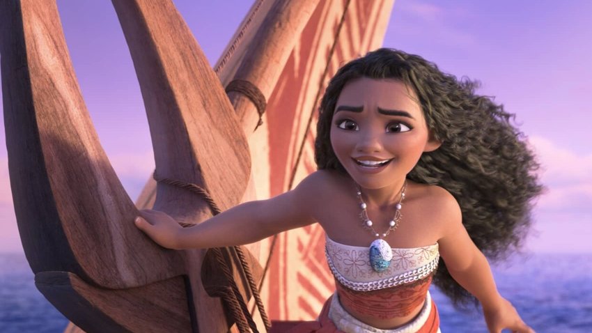 Auliʻi Cravalho voices Moana in Disney Animation’s “Moana 2.”