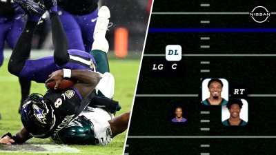 Barrett Tone: How the Eagles made things difficult pre-snap for Lamar Jackson in Week 13