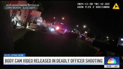 Body cam video released in deadly officer involved shooting in Long Beach